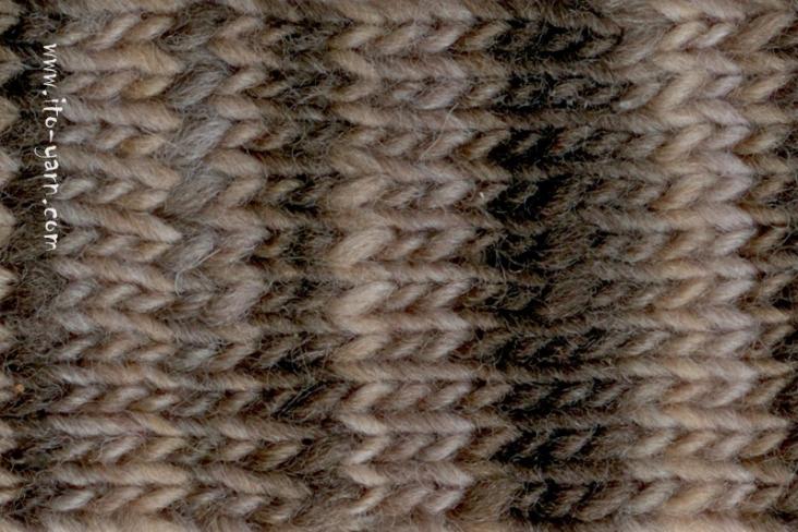 ITO Rokku soft woolen spun merino yarn, 277, Granite, comp: 100% Wool
