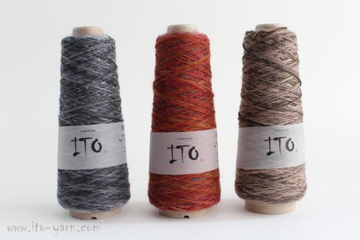 ITO Rokku soft woolen spun merino yarn comp: 100% Wool