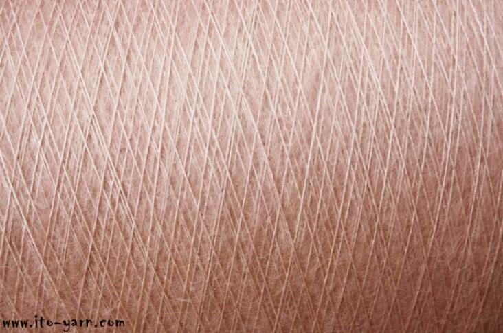 ITO Sensai delicate mohair yarn, 300, Pale Blush, comp: 60% Mohair, 40% Silk