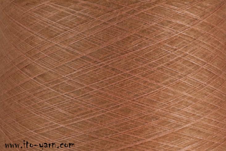 ITO Sensai delicate mohair yarn, 302, Cinnamon, comp: 60% Mohair, 40% Silk