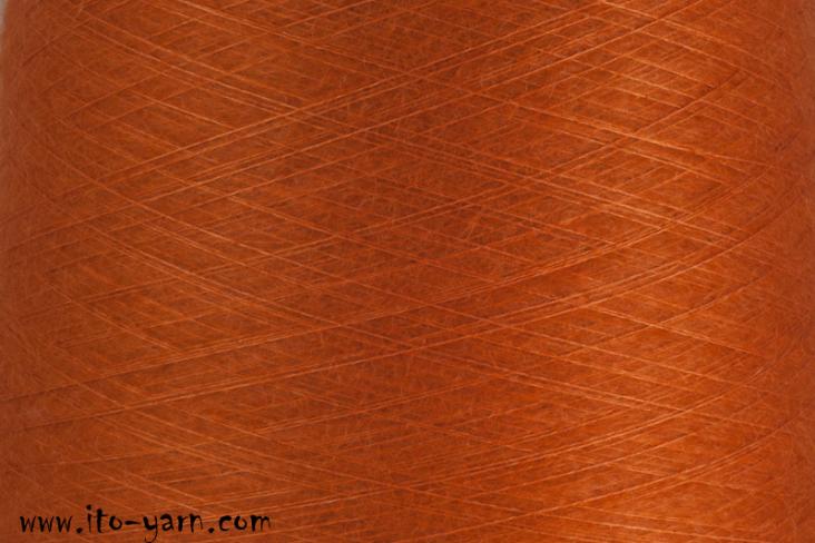 ITO Sensai delicate mohair yarn, 310, Carrot, comp: 60% Mohair, 40% Silk