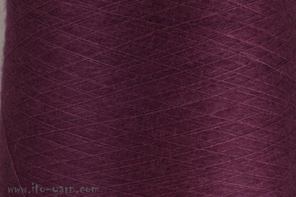 ITO Sensai delicate mohair yarn, 312, Bordeaux, comp: 60% Mohair, 40% Silk