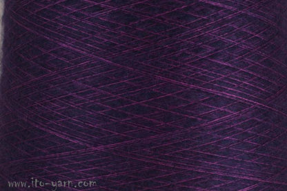 ITO Sensai delicate mohair yarn, 314, Prune, comp: 60% Mohair, 40% Silk