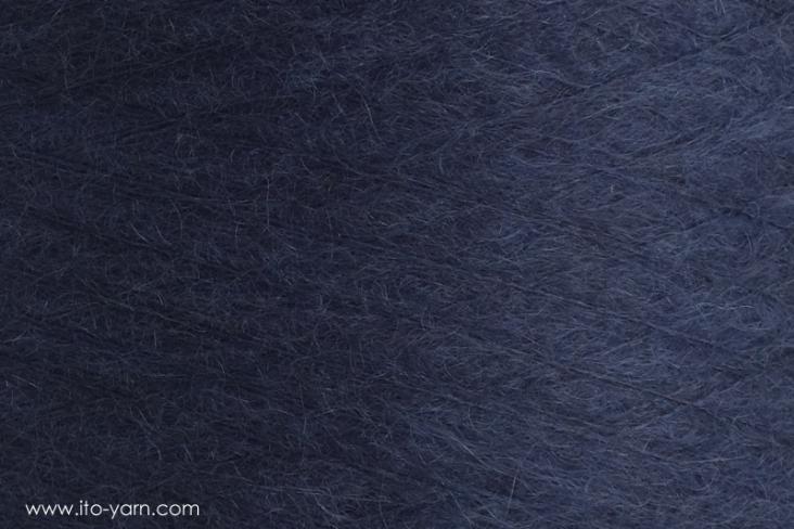ITO Sensai delicate mohair yarn, 341, Orient Blue, comp: 60% Mohair, 40% Silk