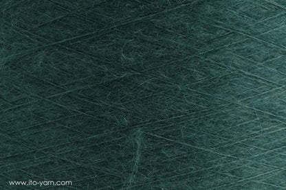 ITO Sensai delicate mohair yarn, 342, Pool Green, comp: 60% Mohair, 40% Silk