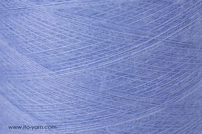 ITO Sensai delicate mohair yarn, 348, Iron Blue, comp: 60% Mohair, 40% Silk