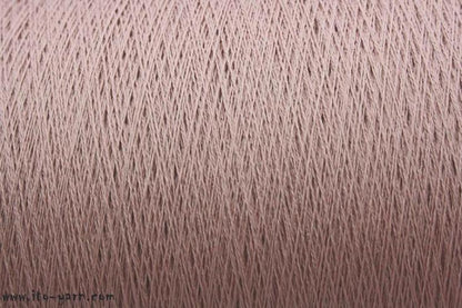 ITO Tetsu twisted "memory" yarn, 180, Smoke Pink, comp: 61% Silk, 39% stainless steel