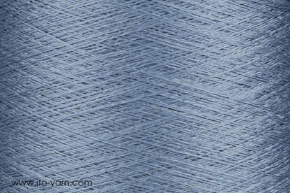 ITO Tetsu twisted "memory" yarn, 192, Blue Iron, comp: 61% Silk, 39% stainless steel