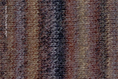 ITO Tsuchi super-soft yarn, 281, Mix Brown, comp: 70% Alpaca, 30% Wool