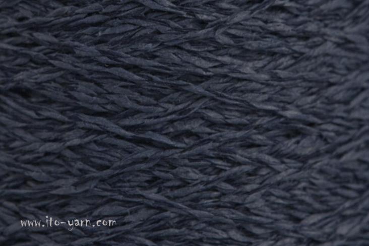 ITO Washi noble Japanese paper yarn, 267, Navy, comp: 54% Paper, 46% Viscose