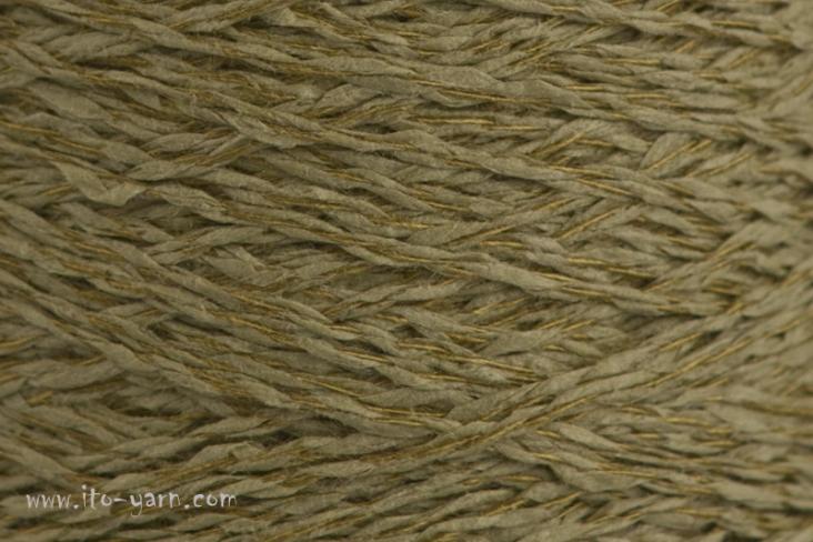 ITO Washi noble Japanese paper yarn, 269, Moss, comp: 54% Paper, 46% Viscose