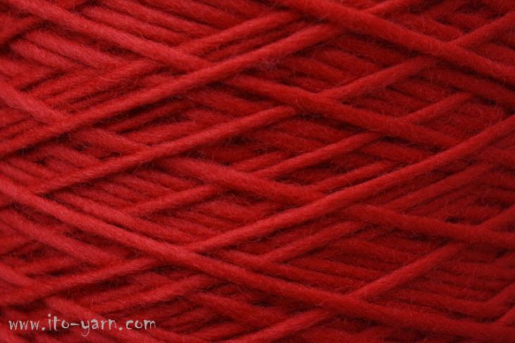 ITO Yomo bulky and soft roving yarn, 480, Red, comp: 100% Wool