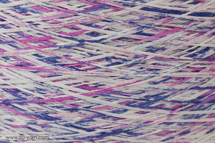 ITO Zome Gima flat yarn, 613, Azalea Blue, comp: 100% Cotton